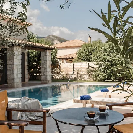 Willa Viatzo - Eclectic With Heated Saltwater Pools Mouzákion
